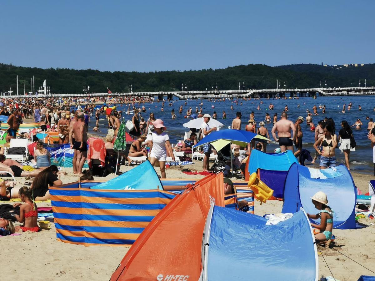 H2O Apartament Z Balkonem I Garazem, 300M Plaza Sopot Kültér fotó